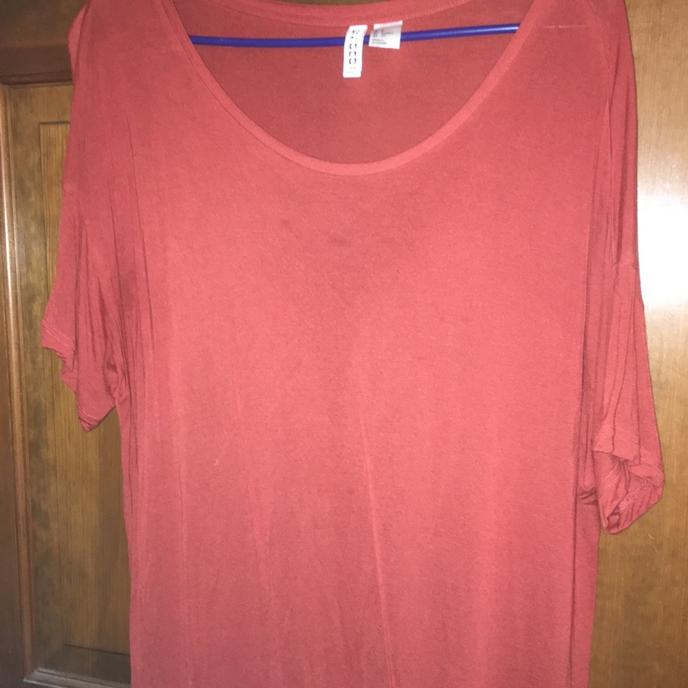 H&M Red over sized t-shirt